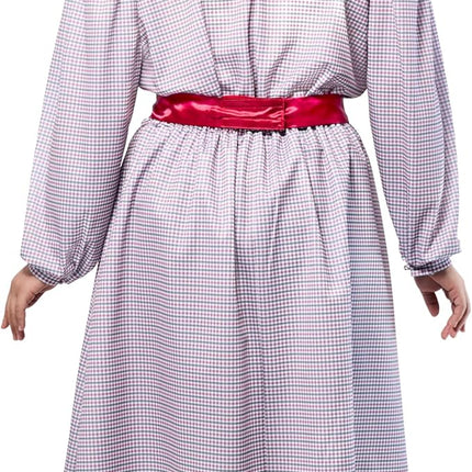 Samantha Parkington American Girl Doll Plaid Womens Costume Dress
