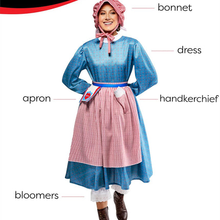 Kirsten Larson American Girl Doll Womans Costume