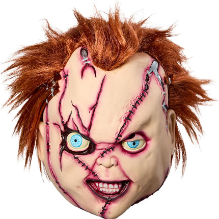 Bride of Chucky: Chucky Overhead Latex Mask for Adults