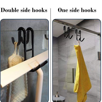 Rust-Resistant Door Mount Shower Hook – Strong Multifunctional Hanging Hook