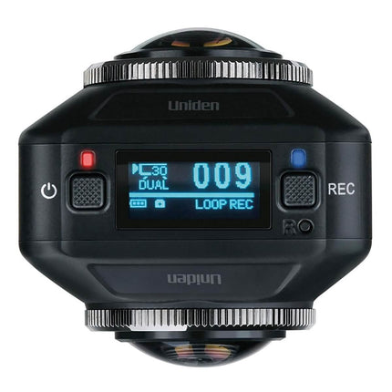 Dual Camera Lens Virtual 720° Automotive Dashcam Video Recorder