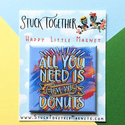 Happy Little Magnet - Love and Donuts: No Packaging