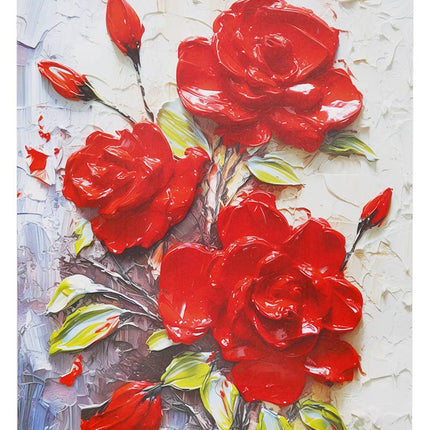 Rose Floral Paint Art Paper Carrying Gift Bag