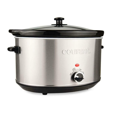 8.5 Qt. Stainless Steel Slow Cooker with Temperature Settings