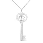 White.Sterling Silver / 18 / Libra