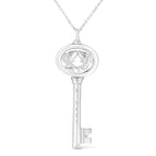 White.Sterling Silver / 18 / Pisces