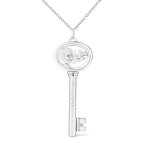 White.Sterling Silver / 18 / Virgo