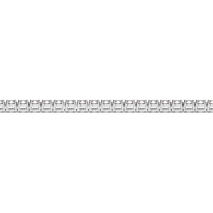 Lab Grown Round Diamond Tennis Bracelet in 14k White Gold (5 cctw  F/G  VS2/SI1)