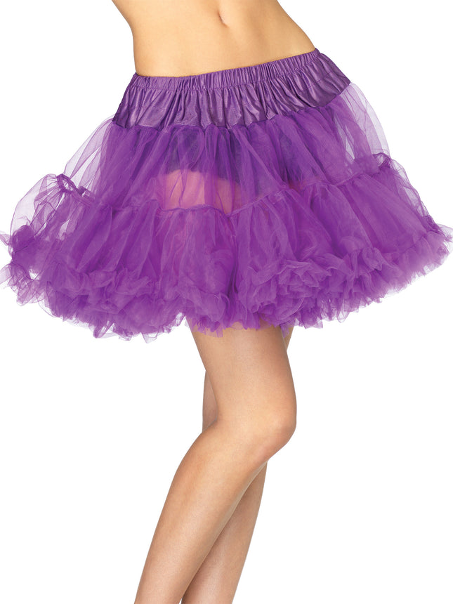 Layered Tulle Petticoat - Purple - O/S
