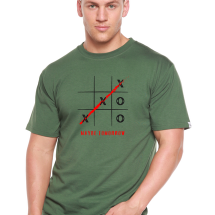 Maybe Tomorrow Unisex Bamboo/Cotton Graphic T-Shirt
