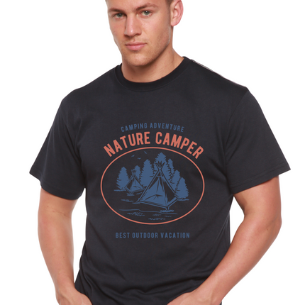 Nature Camper Spun Bamboo® Men's Bamboo Viscose/Organic Cotton Short Sleeve Graphic T-Shirt