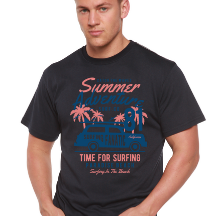 Sammer Adventure Spun Bamboo® Men's Bamboo Viscose/Organic Cotton Short Sleeve Graphic T-Shirt