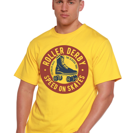 Roller Derby Spun Bamboo® Men's Bamboo Viscose/Organic Cotton Short Sleeve Graphic T-Shirt