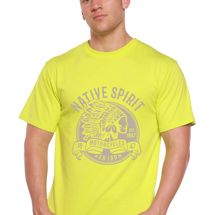 Native Spirit Spun Bamboo® Men's Bamboo Viscose/Organic Cotton Short Sleeve Graphic T-Shirt