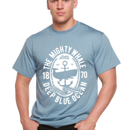 The Mighty Spun Bamboo® Men's Bamboo Viscose/Organic Cotton Short Sleeve Graphic T-Shirt