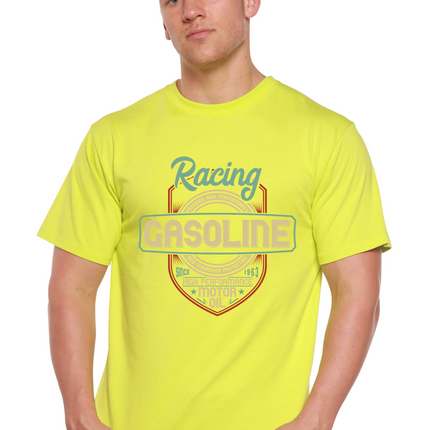 Racing Men's Bamboo Viscose/Organic Cotton Short Sleeve Graphic T-Shirt