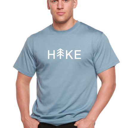 Hike Men's Bamboo Viscose/Organic Cotton Short Sleeve Graphic T-Shirt