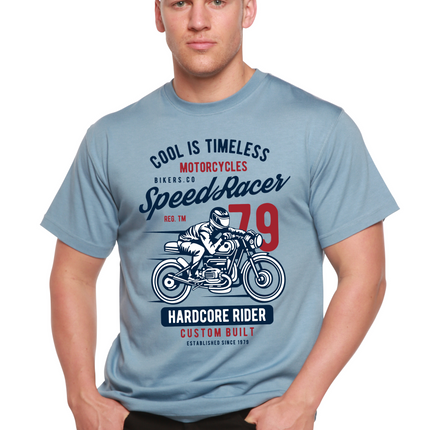 Speed Racer Spun Bamboo® Men's Bamboo Viscose/Organic Cotton Short Sleeve Graphic T-Shirt