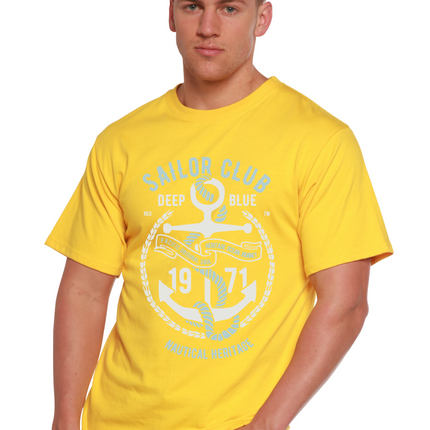 Sailor Club Spun Bamboo® Men's Bamboo Viscose/Organic Cotton Short Sleeve Graphic T-Shirt