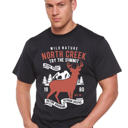 North Creek Spun Bamboo® Men's Bamboo Viscose/Organic Cotton Short Sleeve Graphic T-Shirt