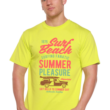 Surf Beach Spun Bamboo® Men's Bamboo Viscose/Organic Cotton Short Sleeve Graphic T-Shirt