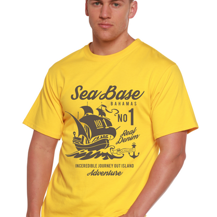 Sea Base Spun Bamboo® Men's Bamboo Viscose/Organic Cotton Short Sleeve Graphic T-Shirt