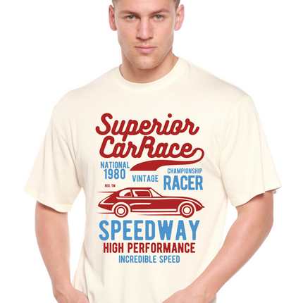 Superior Car Spun Bamboo® Men's Bamboo Viscose/Organic Cotton Short Sleeve Graphic T-Shirt