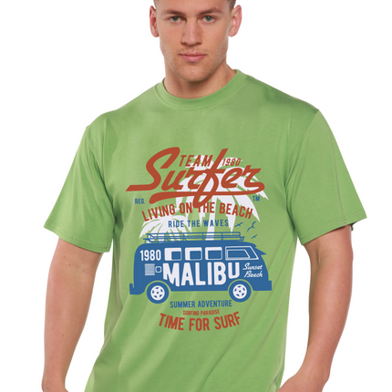 Team Surfer Spun Bamboo® Men's Bamboo Viscose/Organic Cotton Short Sleeve Graphic T-Shirt