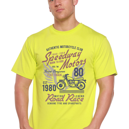Speedway Motor Spun Bamboo® Men's Bamboo Viscose/Organic Cotton Short Sleeve Graphic T-Shirt