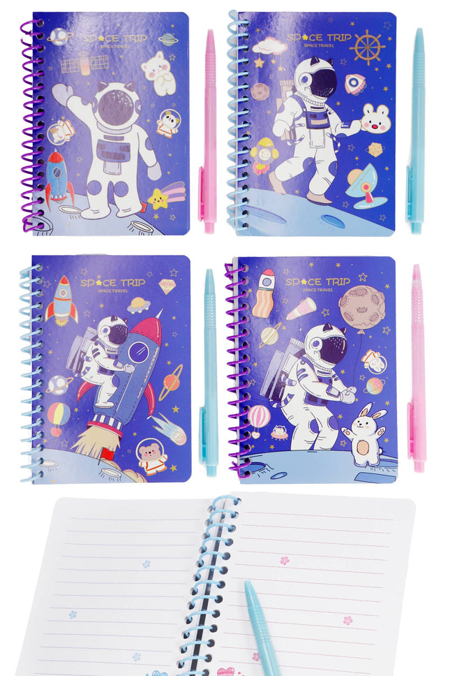 Astronaut Outer Spaceman 50-Page Notebook with Pen