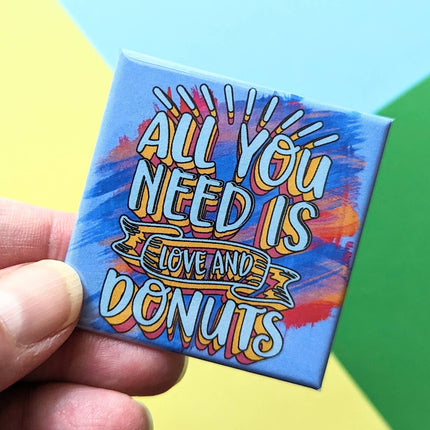 Happy Little Magnet - Love and Donuts: No Packaging