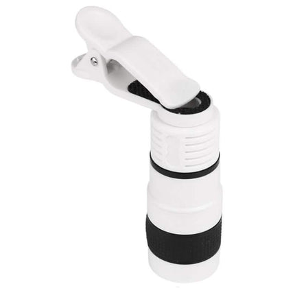 8x Optical Zoom Camera Lens Clip for iPhone & Android