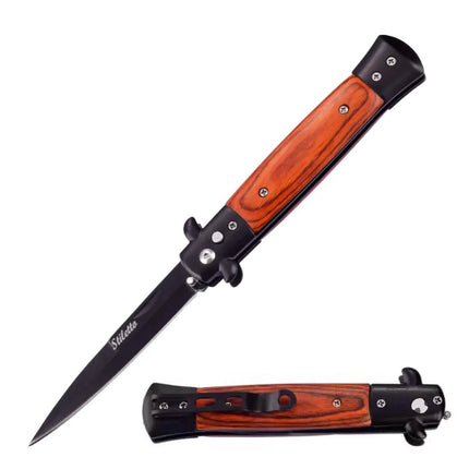 2-Pack: 9" Automatic Out-The-Side Knife