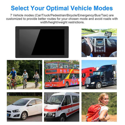 9" Car GPS Navigation - 8GB Touch Screen Vehicle Navigator