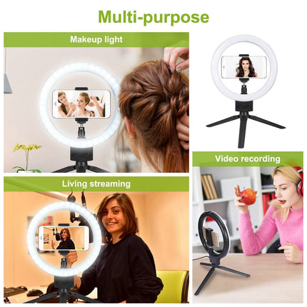 9" Dimmable LED Ring Light with Tripod