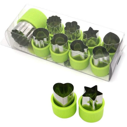 9-Pieces Set: LENK Vegetable Cutter Shapes