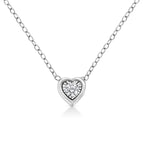 White.Gold / 18 / Heart Shape