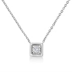 White.Gold / 18 / Square Shape