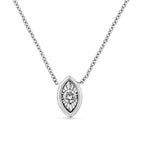 White.Gold / 18 / Marquise Shape
