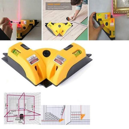 90 Degree Vertical Horizontal Laser Line Angle Measurement Tools