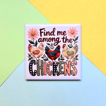 Happy Little Magnet - Find Me Among the Chickens: No Packaging
