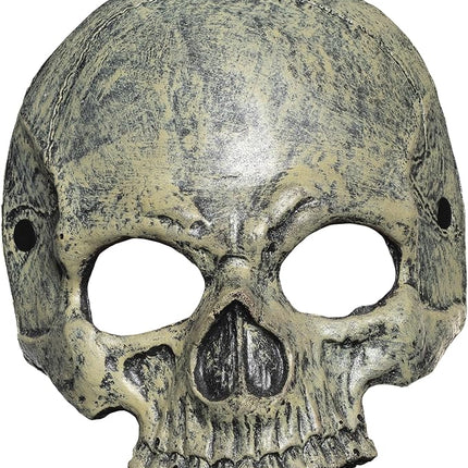 Adult Foam Half Skull Costume Mask