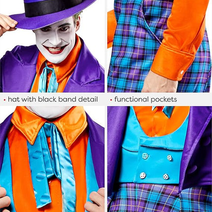 Deluxe Joker DC 1989 Batman Mens Costume