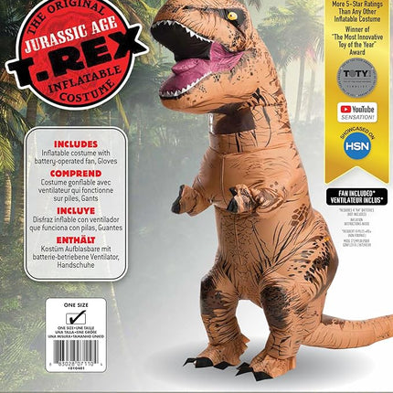 The Original Inflatable T-REX Dinosaur Adult Costume
