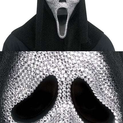 Fun World Scream Ghost Face Bling Character Costume Mask