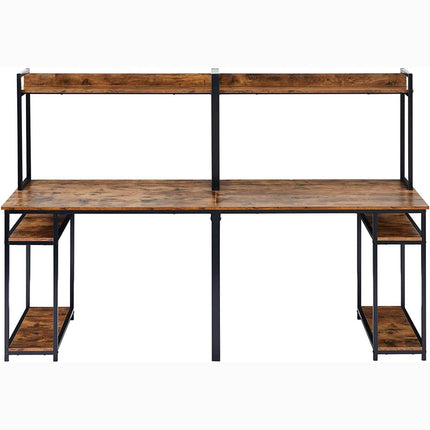 94.6 Inch Modern Two Person Computer Desk