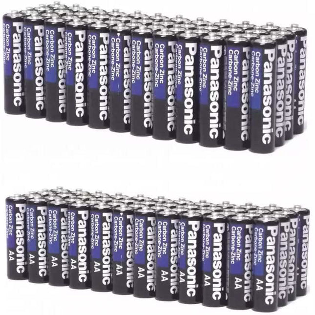96-Pack: Panasonic Super Heavy Duty Batteries-Value Pack