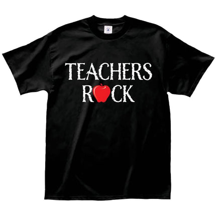 Teachers Rock or Teacher Superpower T-Shirt