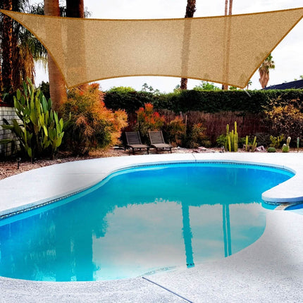 98% UV Block Awning Shelter Rectangle Shade Sails Top Canopy