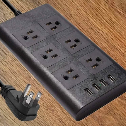 9.8ft USB Power Strip Surge Protector
